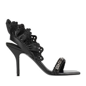 Givenchy Black Ruffled Heels